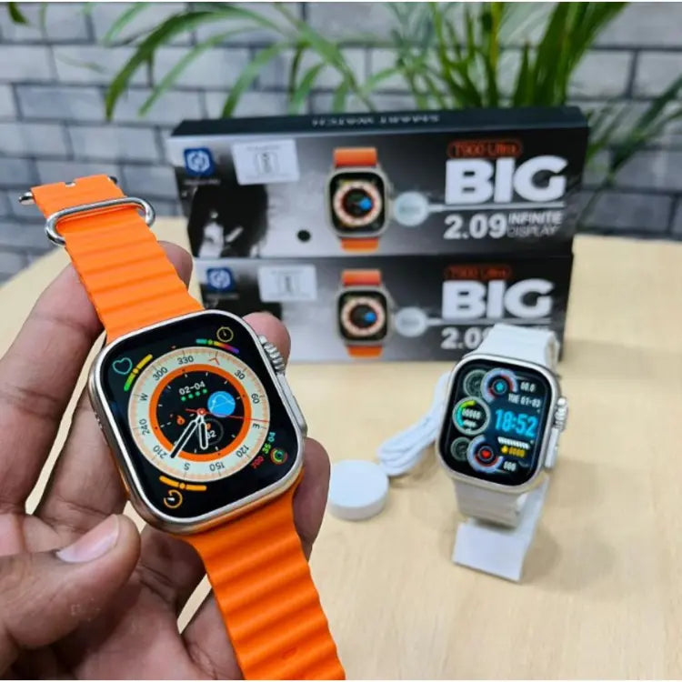 Original T900 Ultra Smartwatch پارسل چیک کرنے کے بعد رقم ادا کریں۔ (شکریہ)