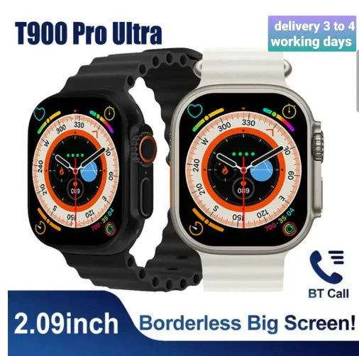 Original T900 Ultra Smartwatch پارسل چیک کرنے کے بعد رقم ادا کریں۔ (شکریہ)